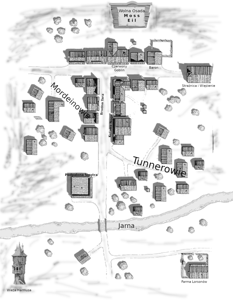 Mapa Moss Eil